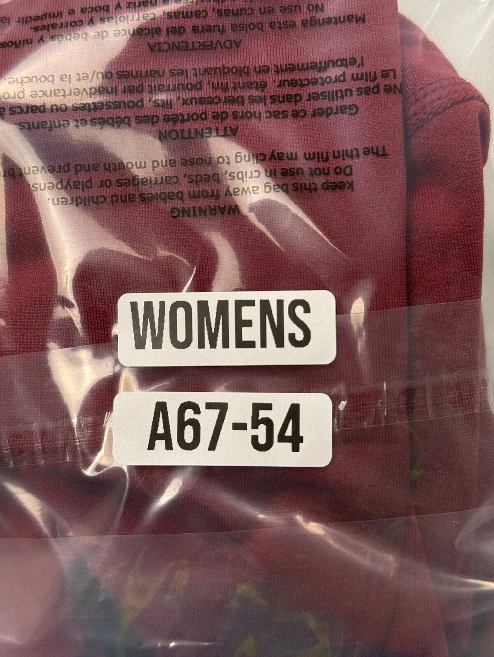 Auden Waistband Brief Burgundy Modern Classic Style - Womens 1X